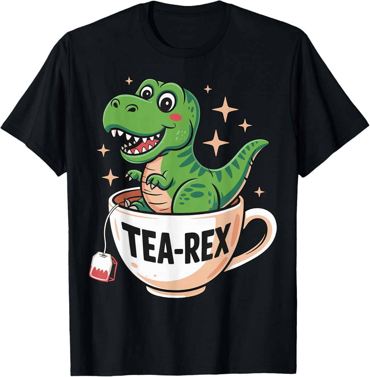 Tea-rex T-Shirt - Black