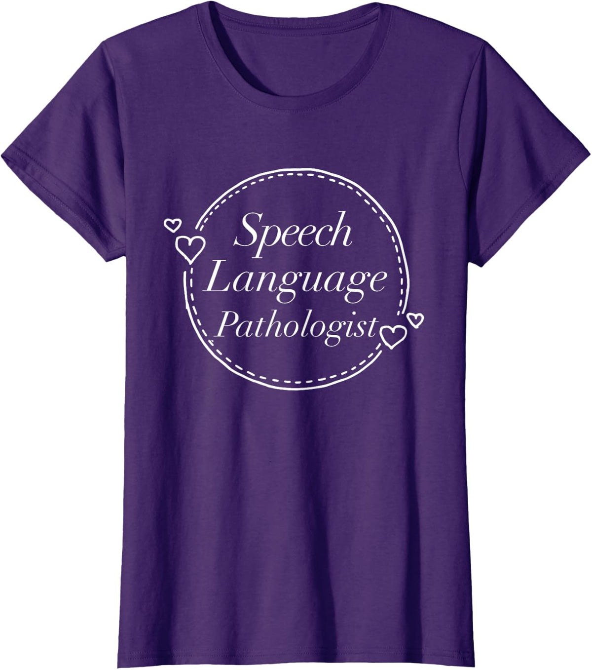 Speech Therapy Shirt for Speech Language Pathology Gifts T-Shirt - Purple