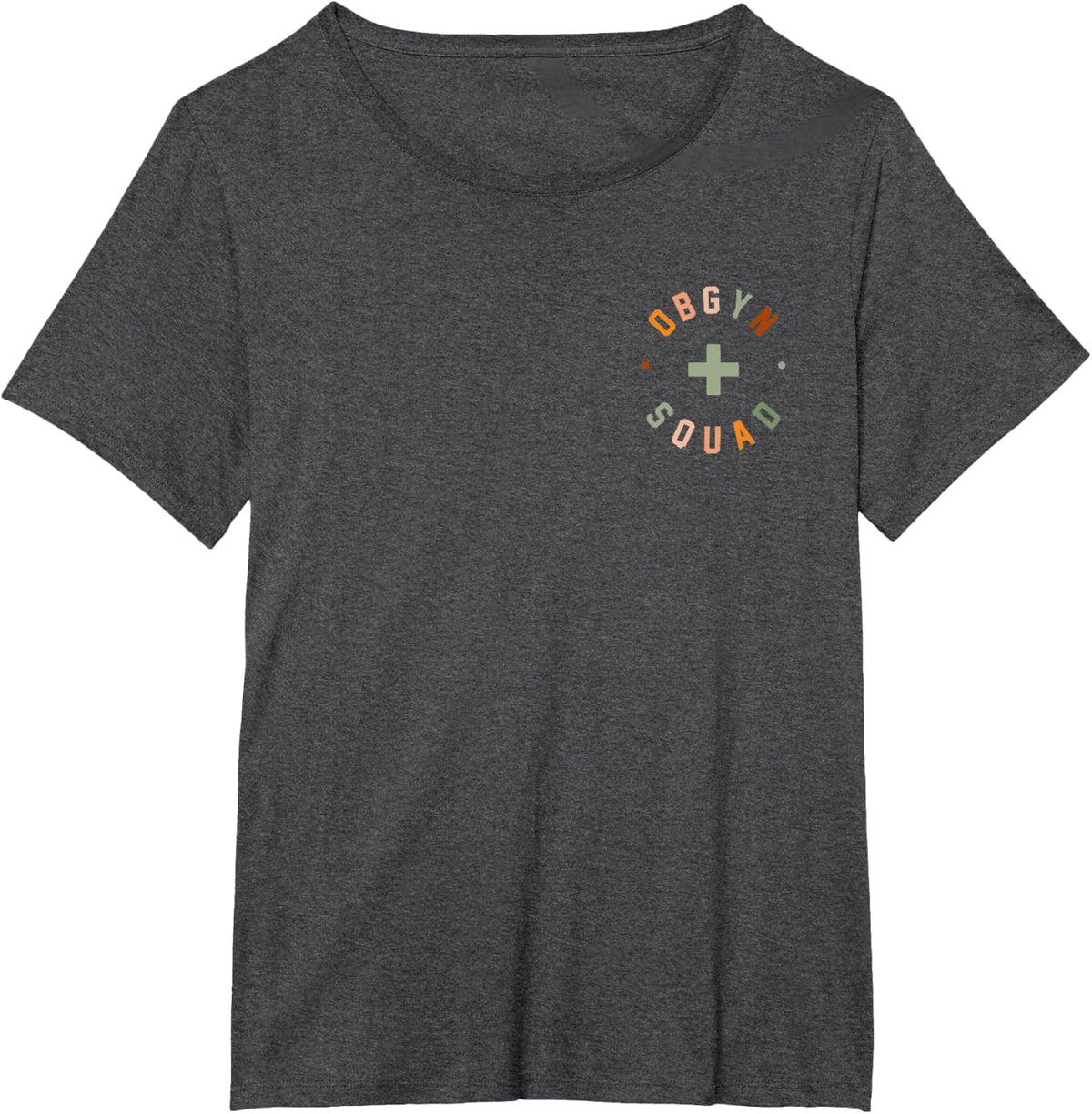 OBGYN Squad Vintage Obstetrician Gynecologist Nurse OB GYN T-Shirt - Dark Heather Grey