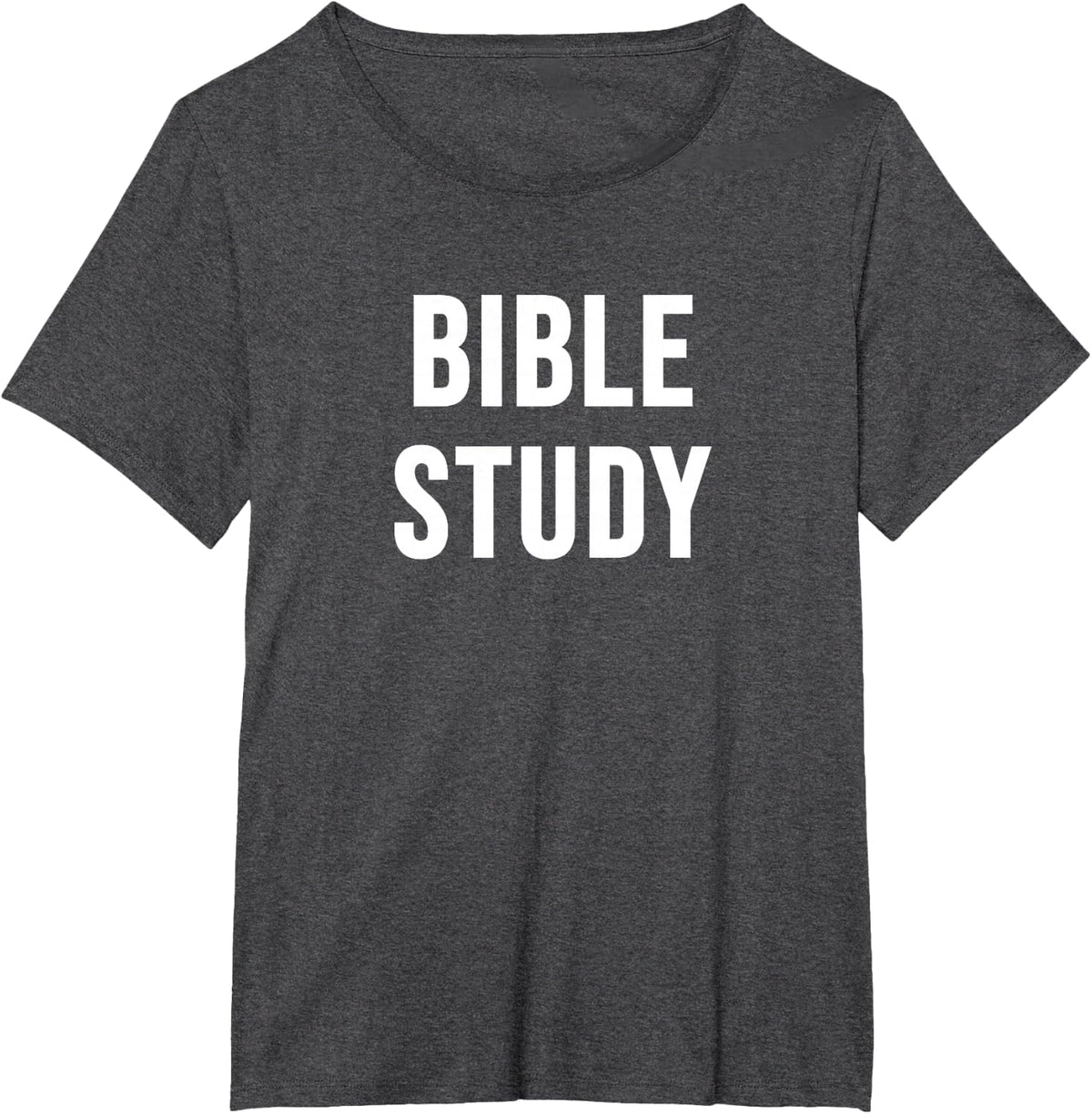 Bible Study T-Shirt - Dark Heather Grey