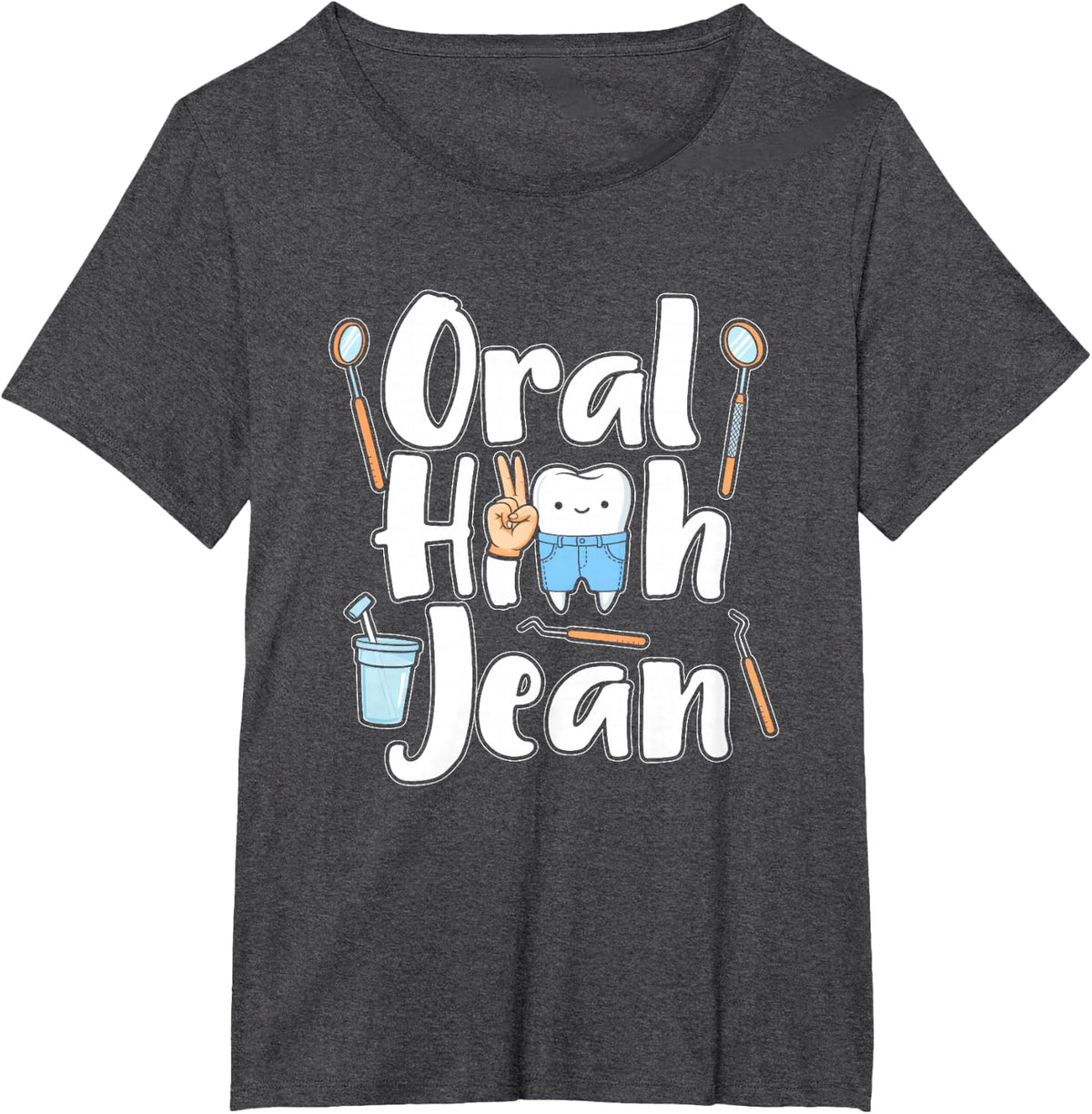 Dentist T-Shirt - Dark Heather Grey