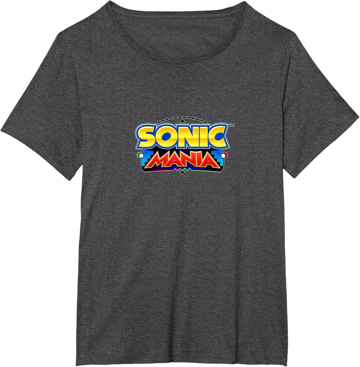 Sonic The Hedgehog Sonic Mania 16-bit Goodness T-Shirt - Dark Heather Grey