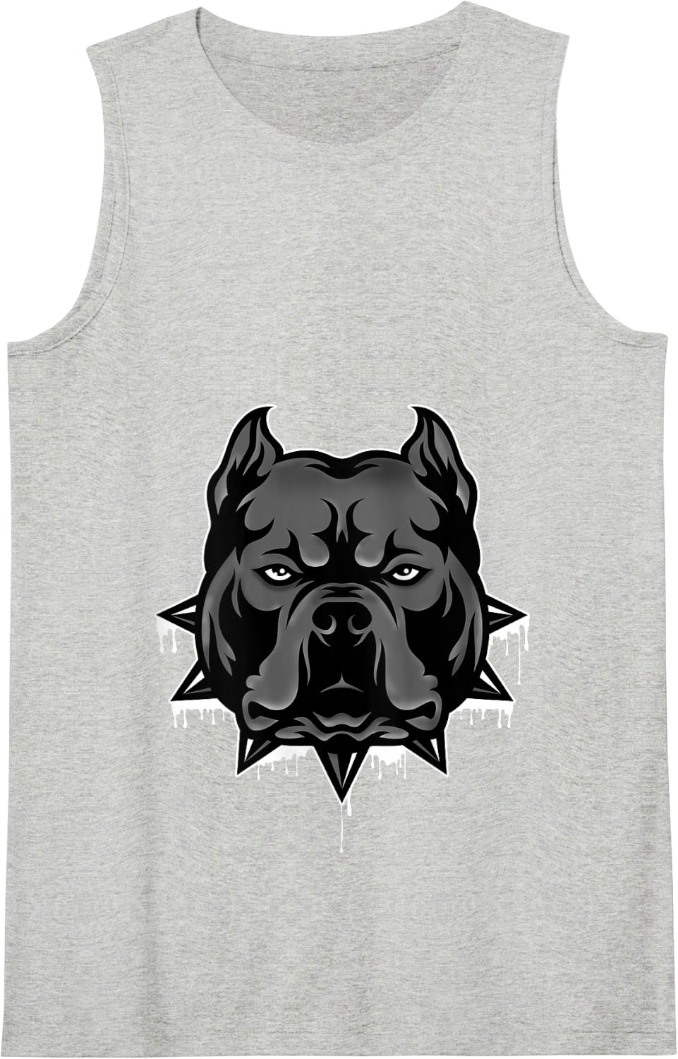 Pitbull shirt, Pitbull terrier, Bully, American bullies dog Tank Top - Heather Grey