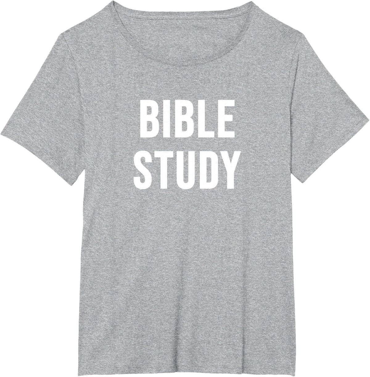 Bible Study T-Shirt - Heather Grey