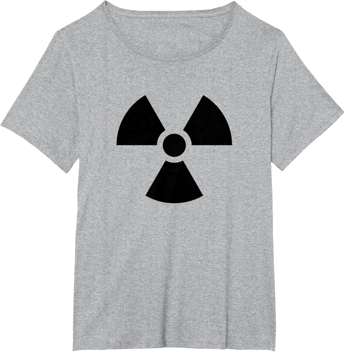 Nuclear Symbol Radioactive Nuclear Symbol T-Shirt - Heather Grey