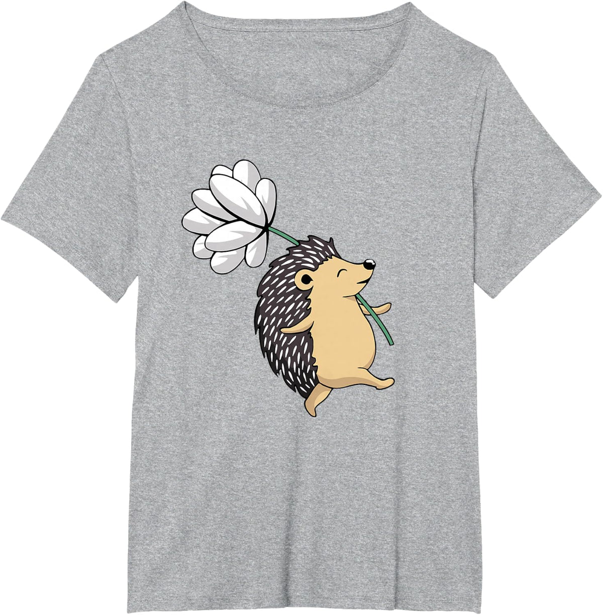Kids Hedgehog Shirt for Boys Or Girls | Cute Hedgehog Gift T-Shirt - Heather Grey
