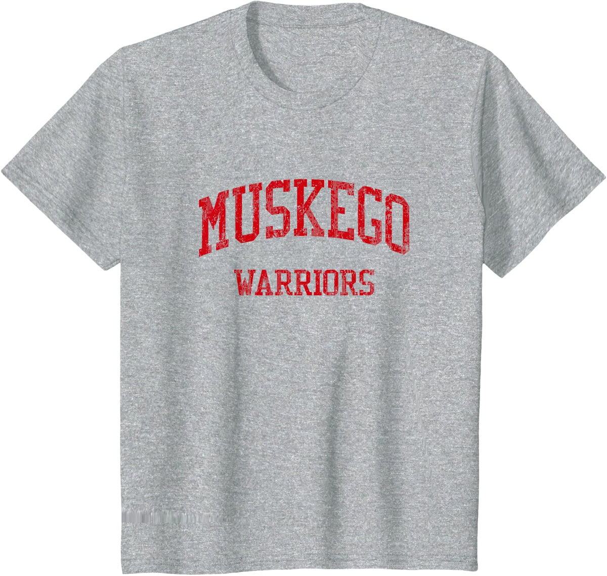 Muskego High School HS Muskego WI Vintage Sports T-Shirt - Heather Grey